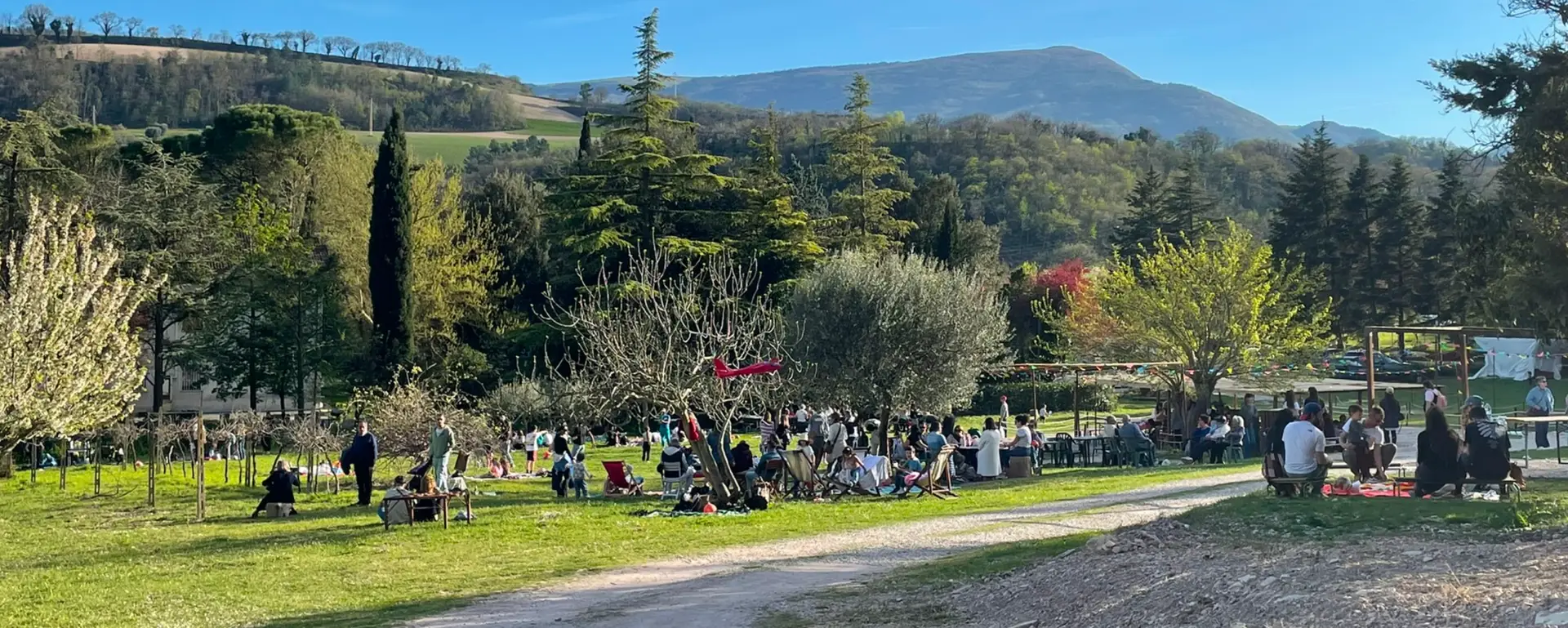 Bartulìn - Parcheggio e punto di ristoro per le marmitte dei giganti